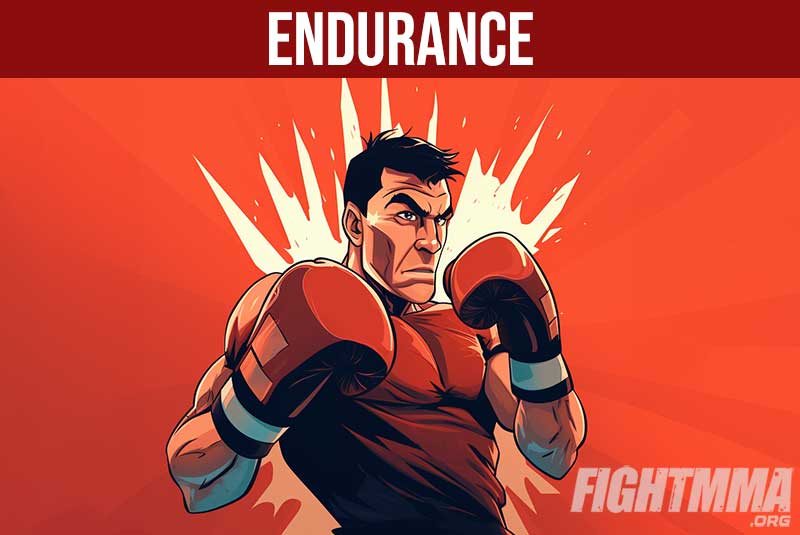 Shadowboxing builds endurance