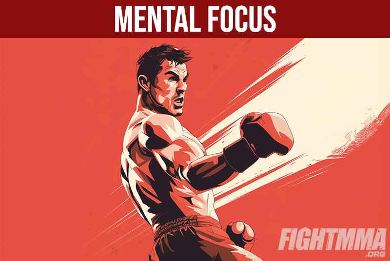 Shadowboxing helps mental focus during fights