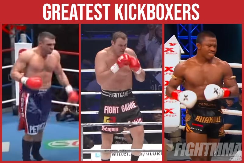 Greatest kickboxers of all time side by side view