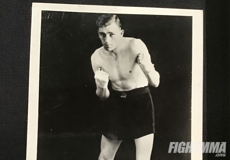 George Odwell old photograph, a champ with 111 knockouts